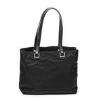 Prada Small Joy Tote Black Nylon Canvas — view 5