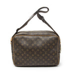 Louis Vuitton Reporter Brown Monogram Canvas Shoulder — view 5
