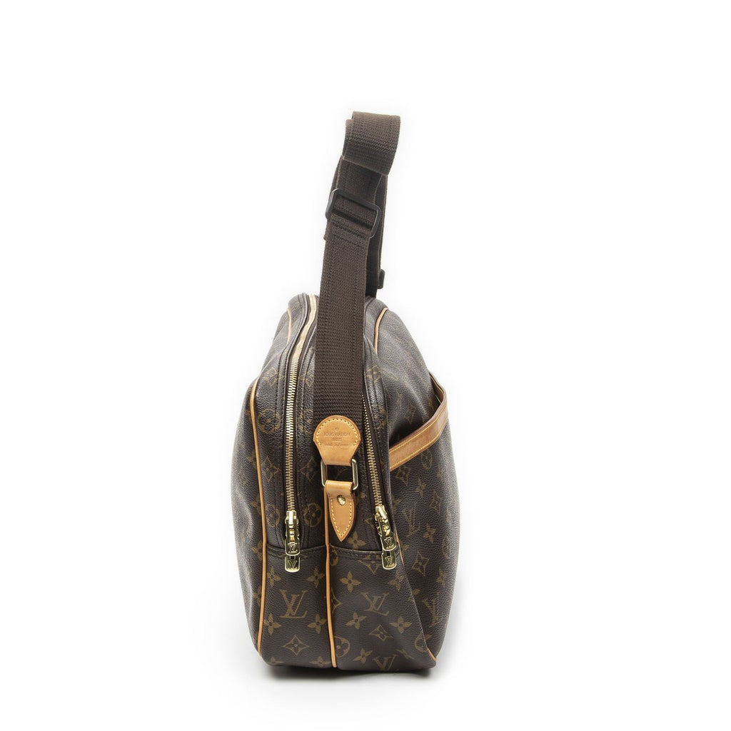 Louis Vuitton Reporter Brown Monogram Canvas Shoulder — view 4