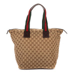Gucci GG Tote Beige Brown Canvas — view 5
