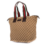 Gucci GG Tote Beige Brown Canvas — view 2