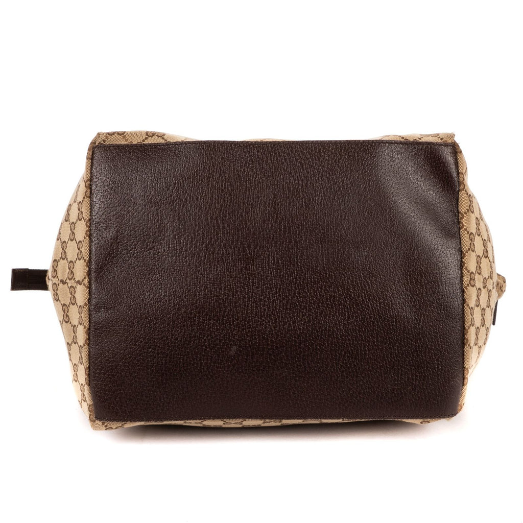 Gucci GG Tote Beige Brown Canvas — view 6