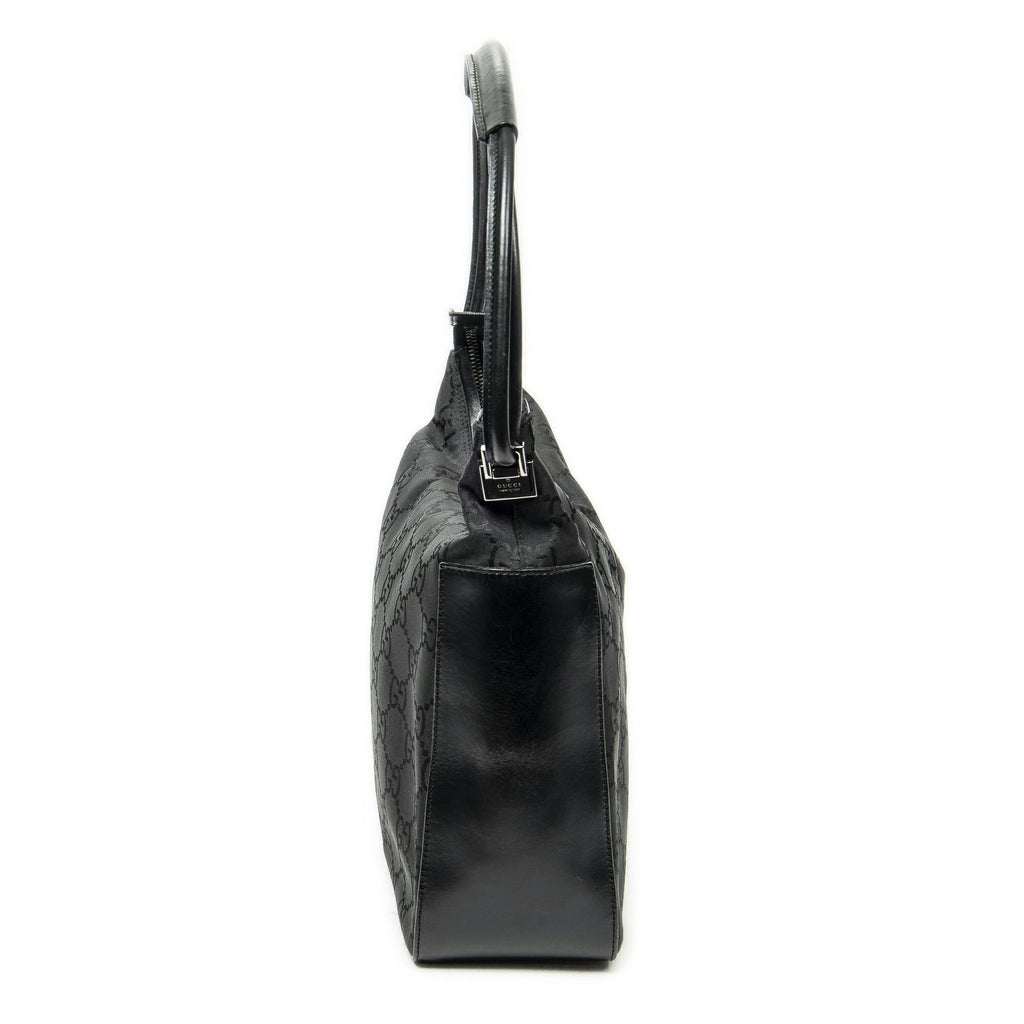 Gucci Vintage Black Nylon Shoulder — view 4