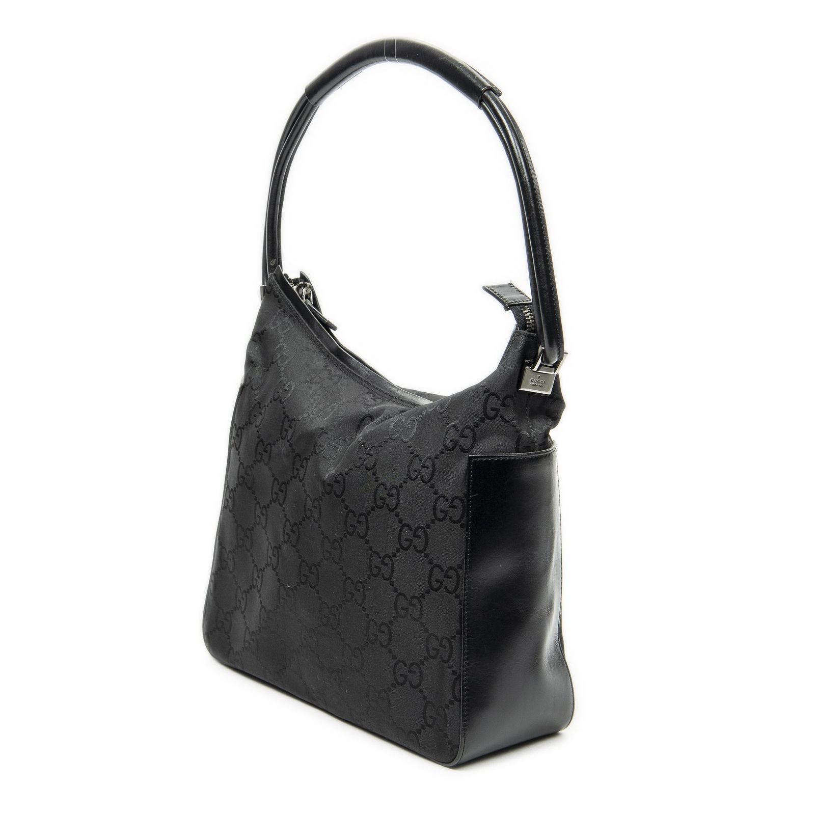 Gucci Vintage Black Nylon Shoulder — view 2