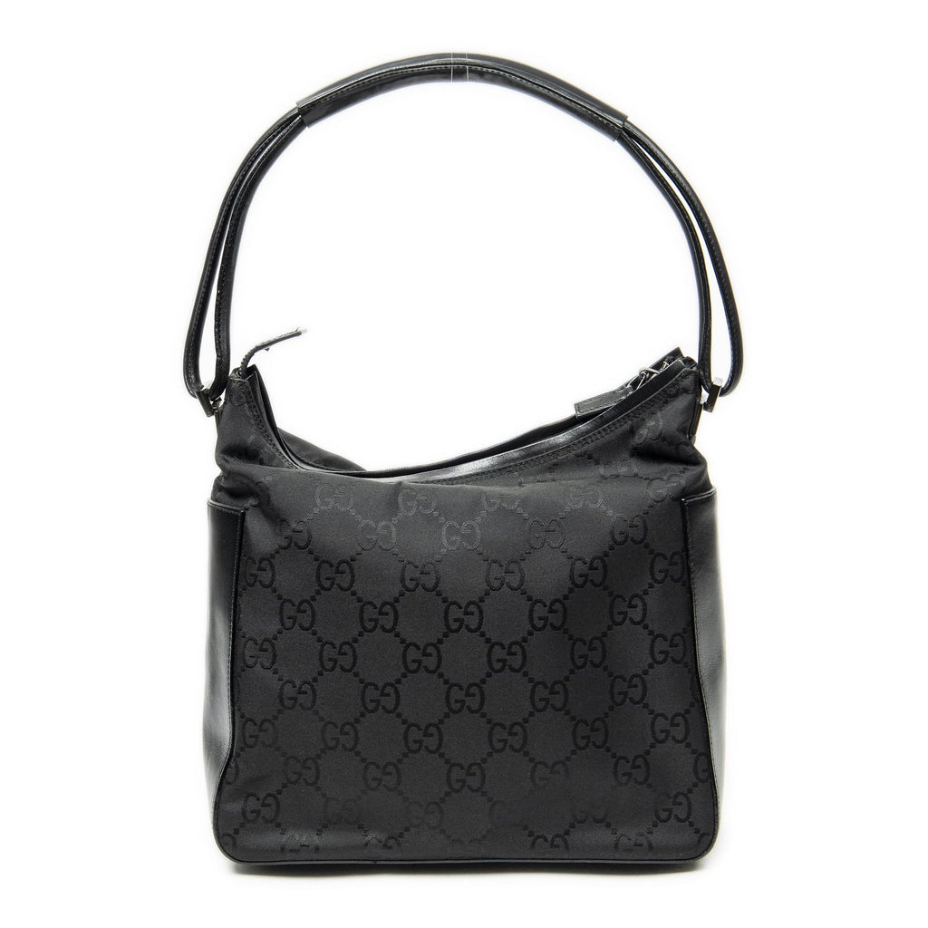 Gucci Vintage Black Nylon Shoulder — view 5