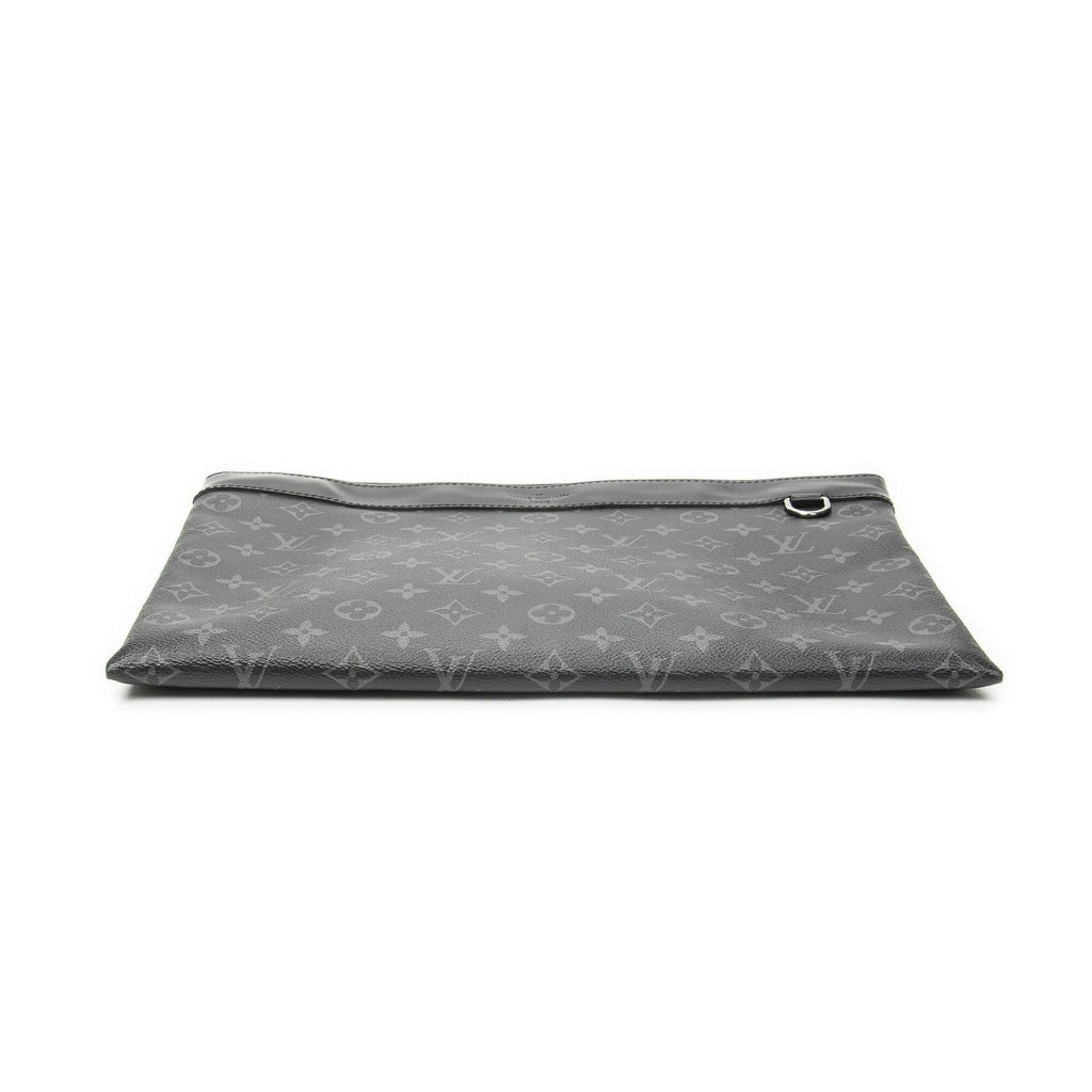 Louis Vuitton Pochette Discovery Black Monogram Eclipse — view 3