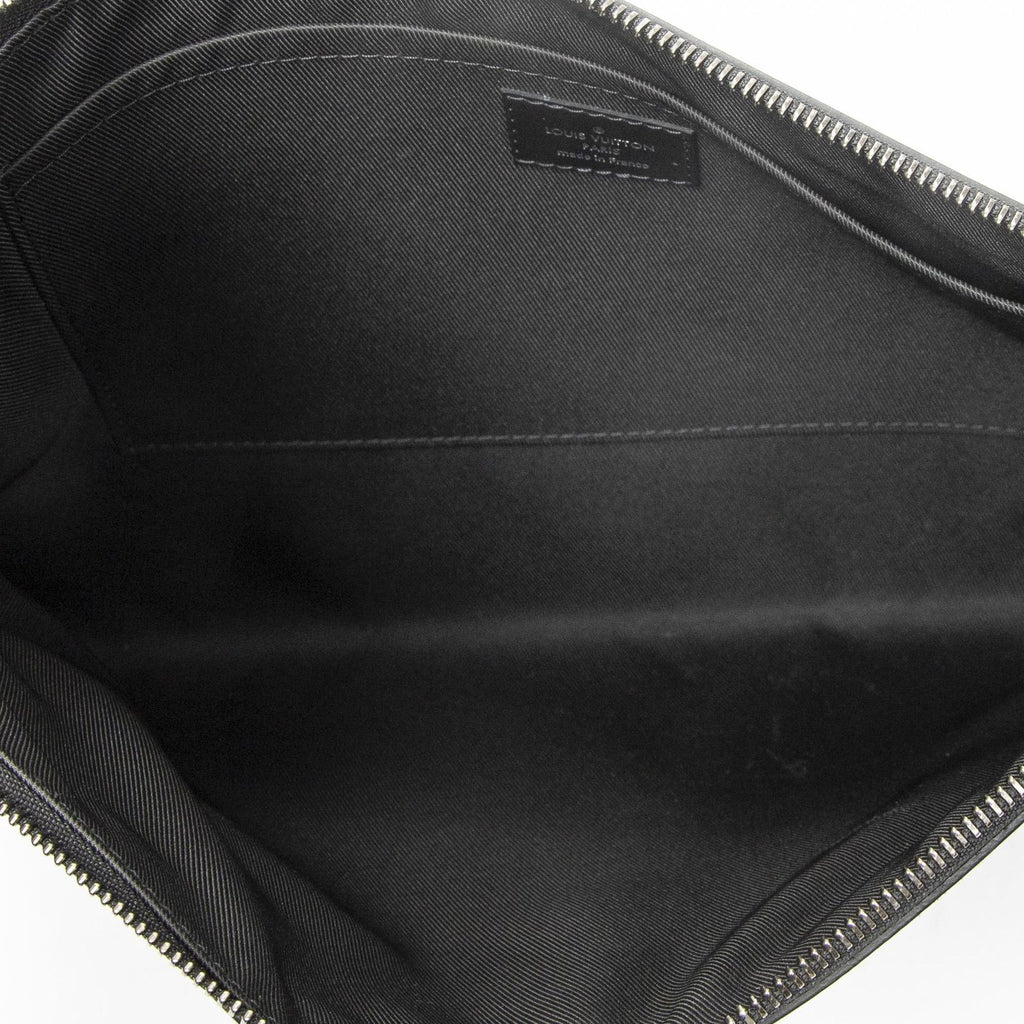 Louis Vuitton Pochette Discovery Black Monogram Eclipse — view 4