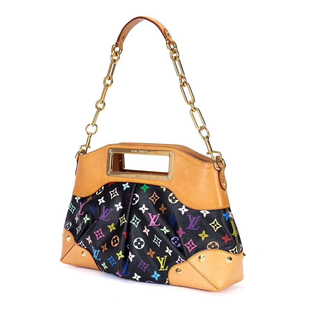 Louis Vuitton Ltd Ed Takashi Murakami Multicolore Judy Black Multicolor — view 2