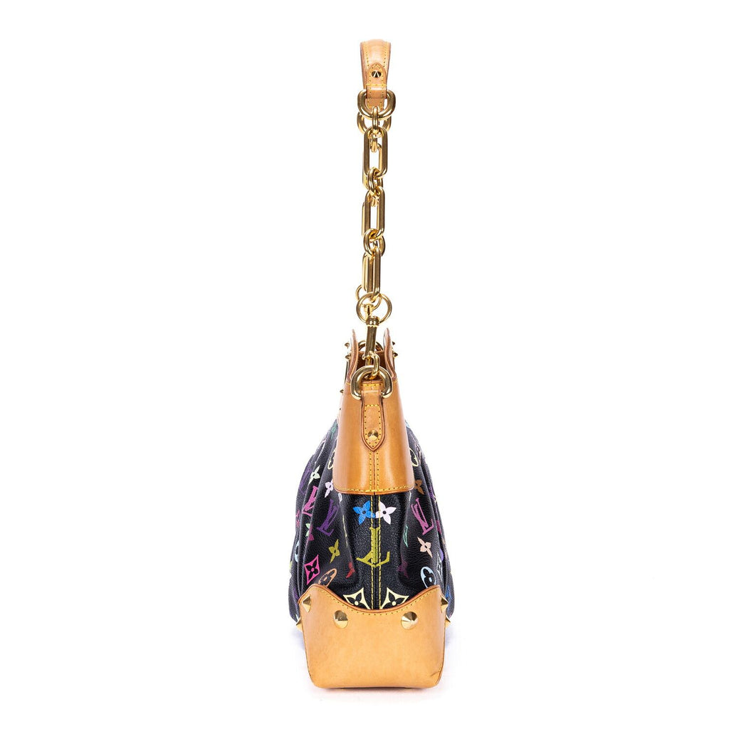 Louis Vuitton Ltd Ed Takashi Murakami Multicolore Judy Black Multicolor — view 3