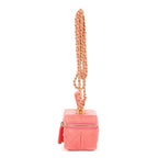 Chanel Vanity Chain Shoulder Pink — view 3