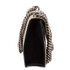 Gucci Dionysus Chain Cross Beige Black Spuri Canvas Shoulder — view 4