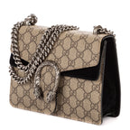 Gucci Dionysus Chain Cross Beige Black Spuri Canvas Shoulder — view 2