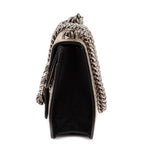 Gucci Dionysus Chain Cross Beige Black Spuri Canvas Shoulder — view 3