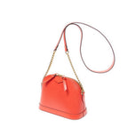 Louis Vuitton Mini Alma Chain Coquelicot Epi Handbag — view 2