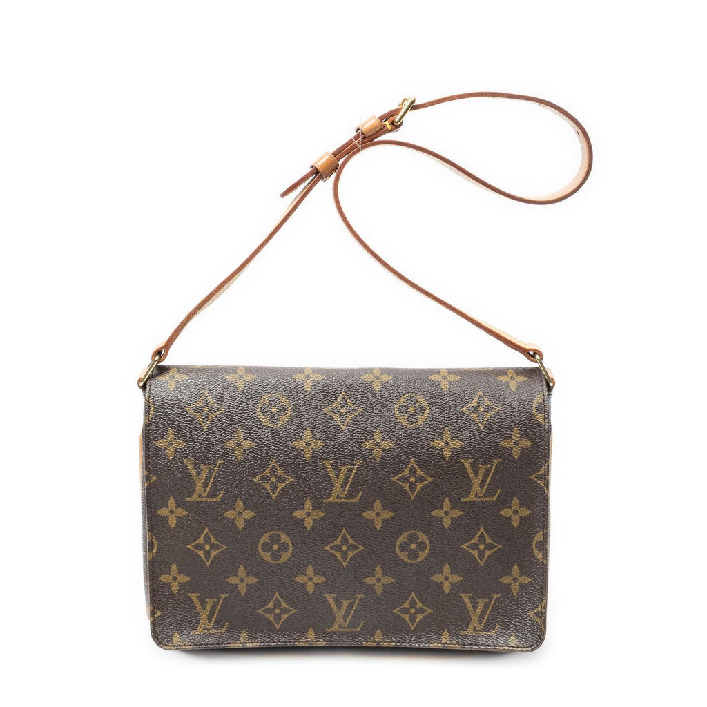 Louis Vuitton Musette Tango Brown Monogram Canvas Shoulder