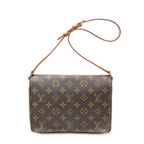 Louis Vuitton Musette Tango Brown Monogram Canvas Shoulder