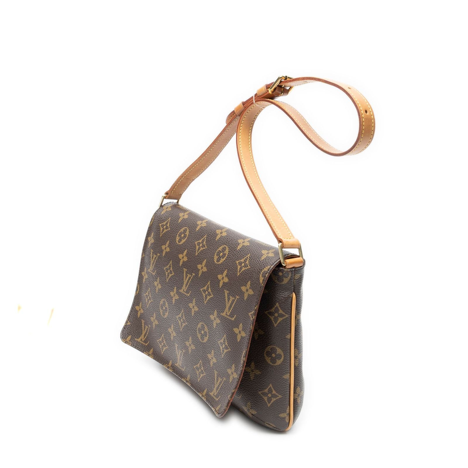 Louis Vuitton Musette Tango Brown Monogram Canvas Shoulder — view 2
