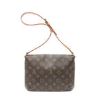 Louis Vuitton Musette Tango Brown Monogram Canvas Shoulder — view 5