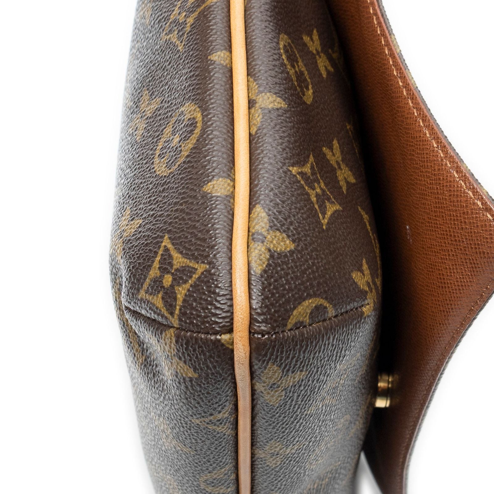 Louis Vuitton Musette Tango Brown Monogram Canvas Shoulder — view 8
