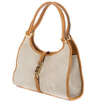 Gucci Jackie Hobo Gray Tansuede Leather — view 2