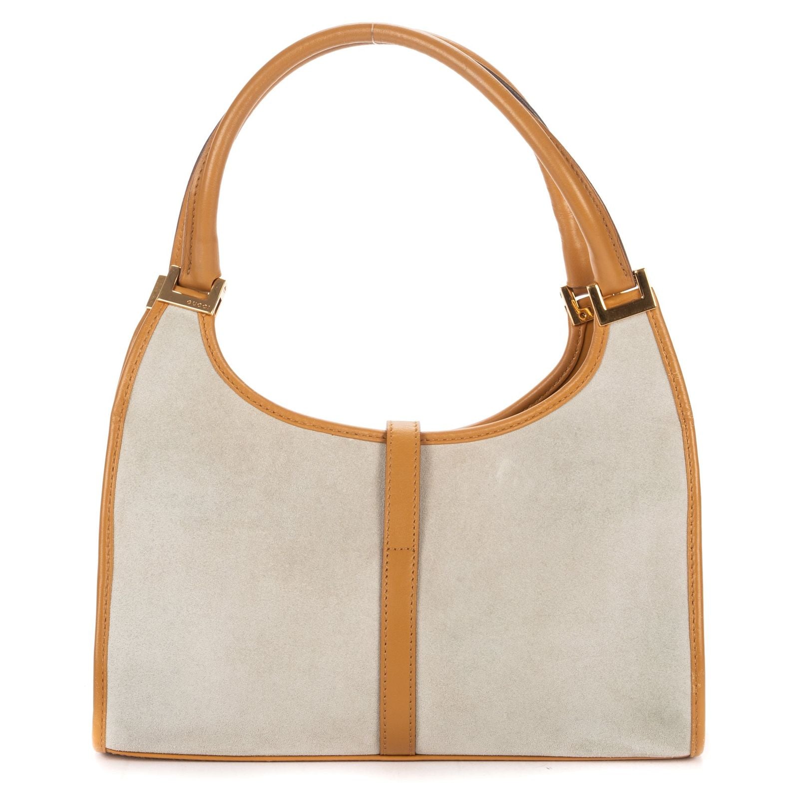 Gucci Jackie Hobo Gray Tansuede Leather — view 5