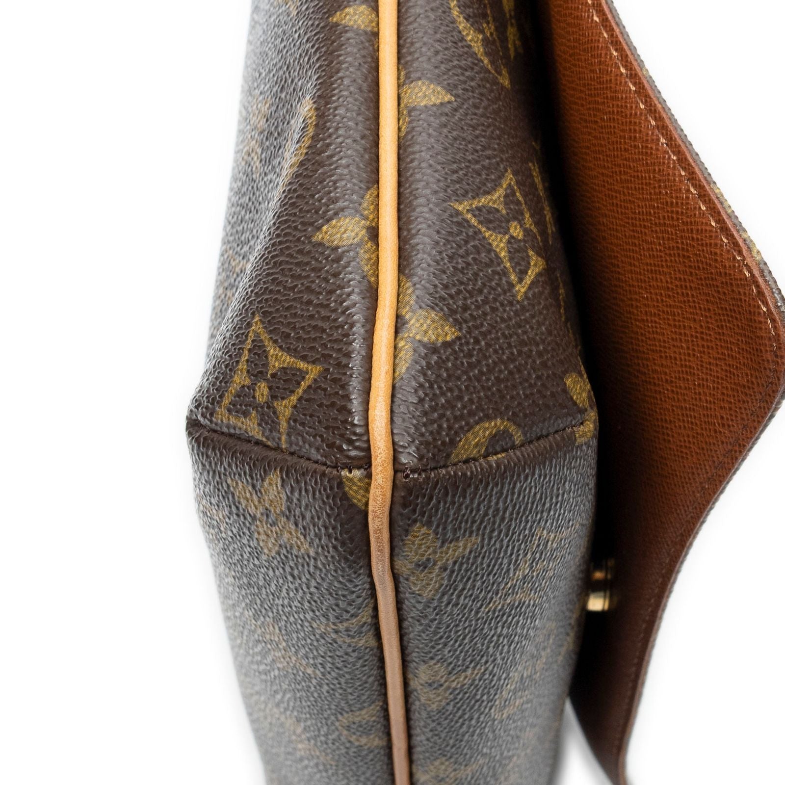 Louis Vuitton Musette Tango Brown Monogram Canvas Shoulder — view 8