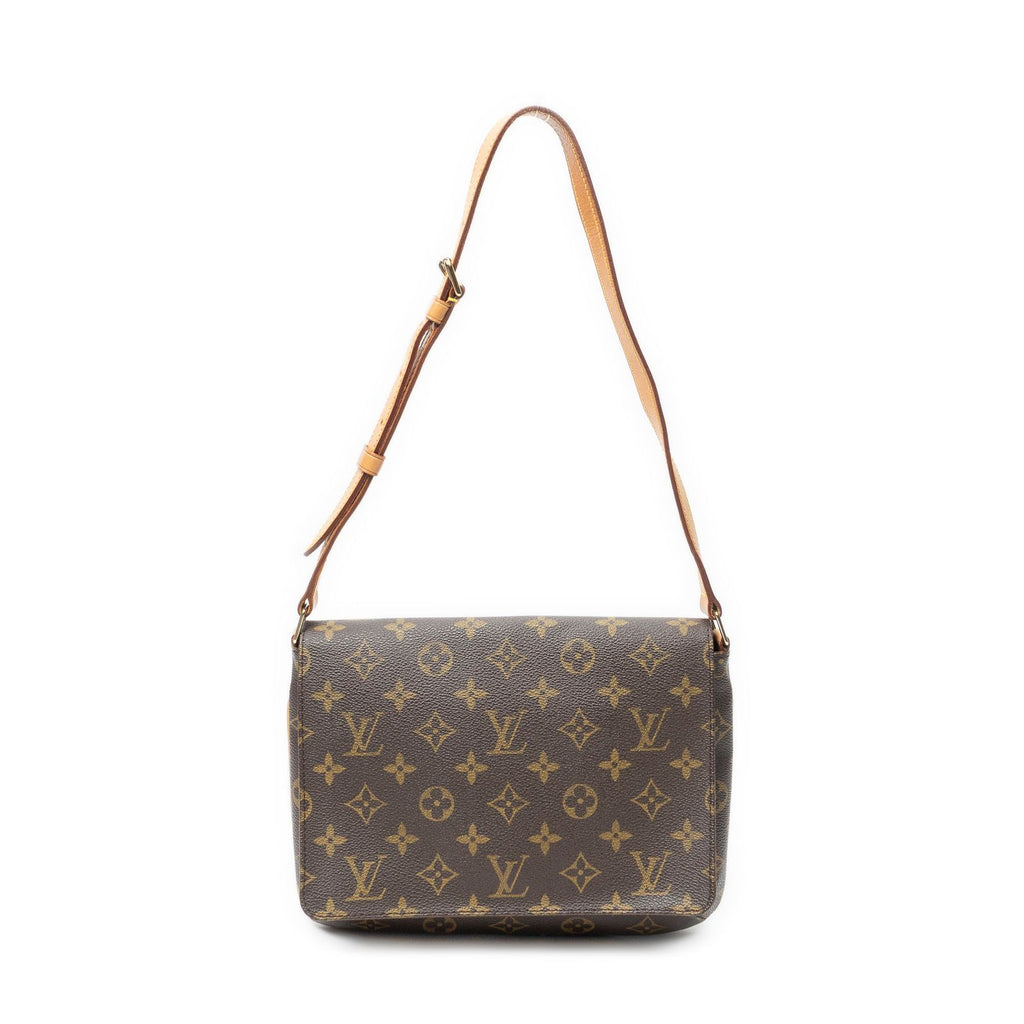 Louis Vuitton Musette Tango Brown Monogram Canvas Shoulder