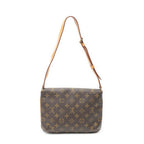 Louis Vuitton Musette Tango Brown Monogram Canvas Shoulder — view 5