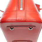 Louis Vuitton Alma Coquelicot Epi Handbag — view 8
