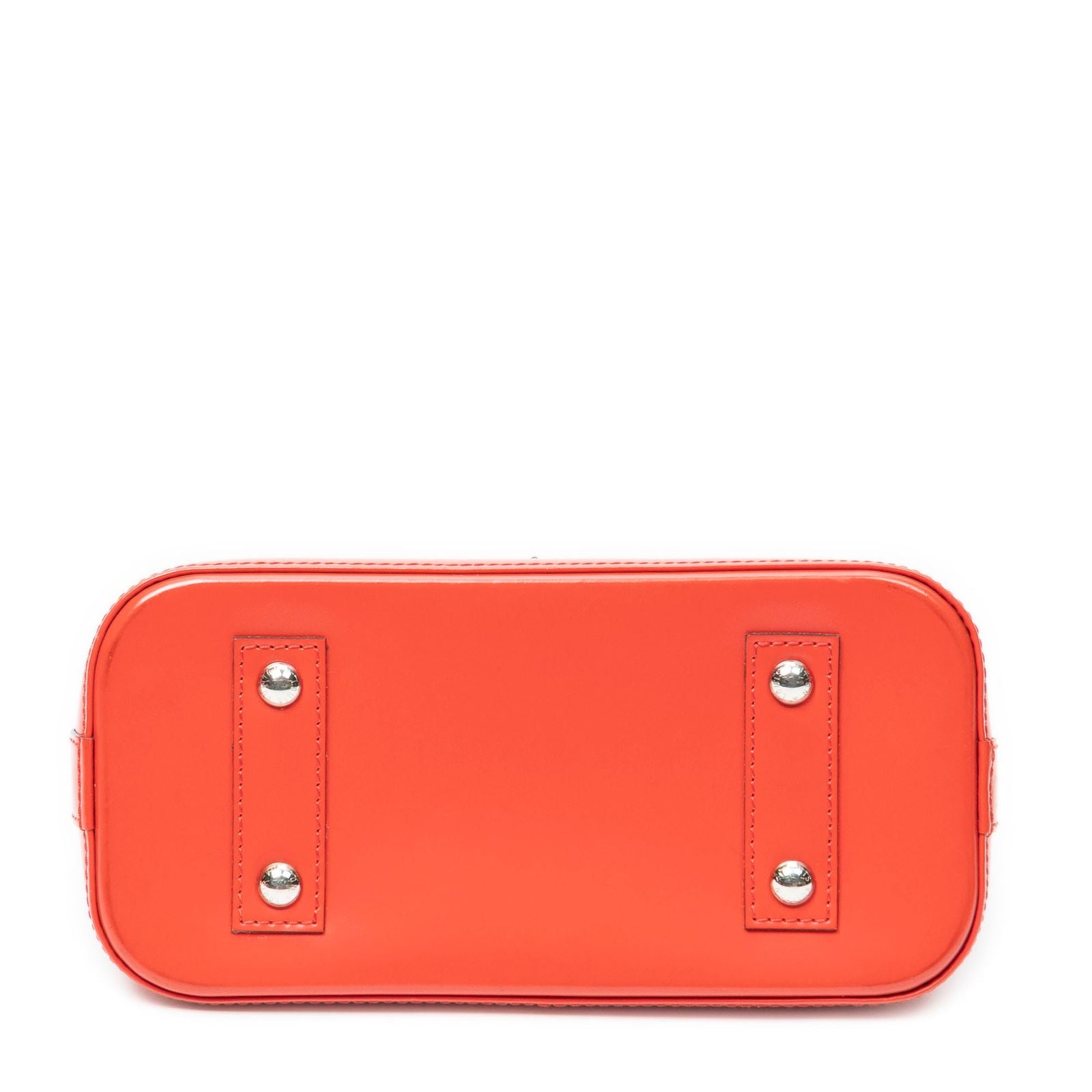 Louis Vuitton Alma Coquelicot Epi Handbag — view 6