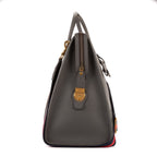 Gucci Bauletto Duffle Gray Leather — view 5