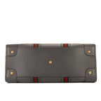 Gucci Bauletto Duffle Gray Leather — view 6