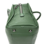 Loewe Amazona Green Grain Calf Leather Handbag — view 8