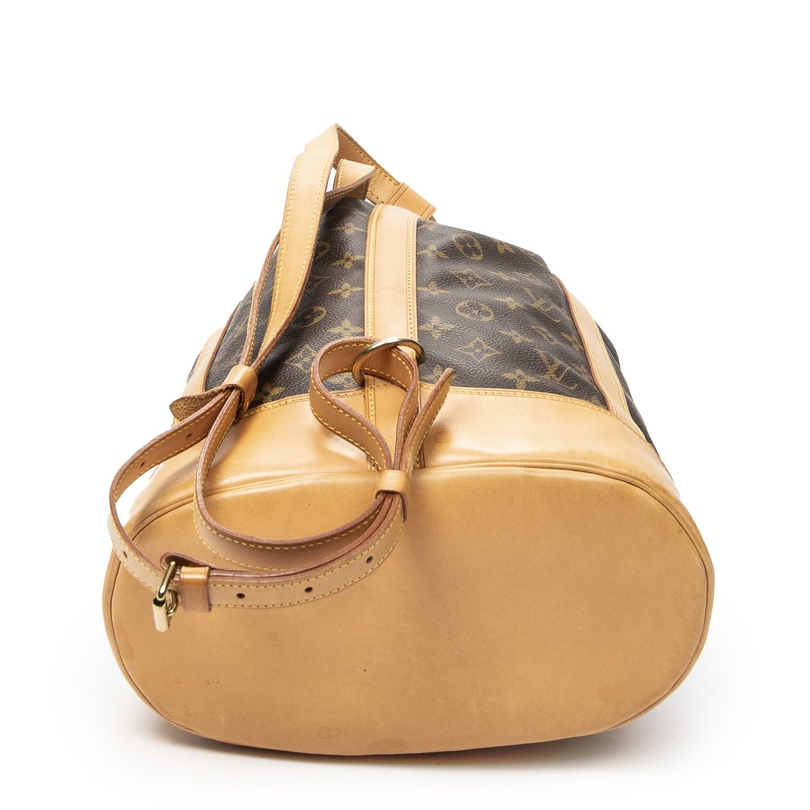 Louis Vuitton Brown Monogram Canvas Handbag — view 6