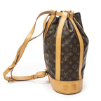 Louis Vuitton Brown Monogram Canvas Handbag — view 5
