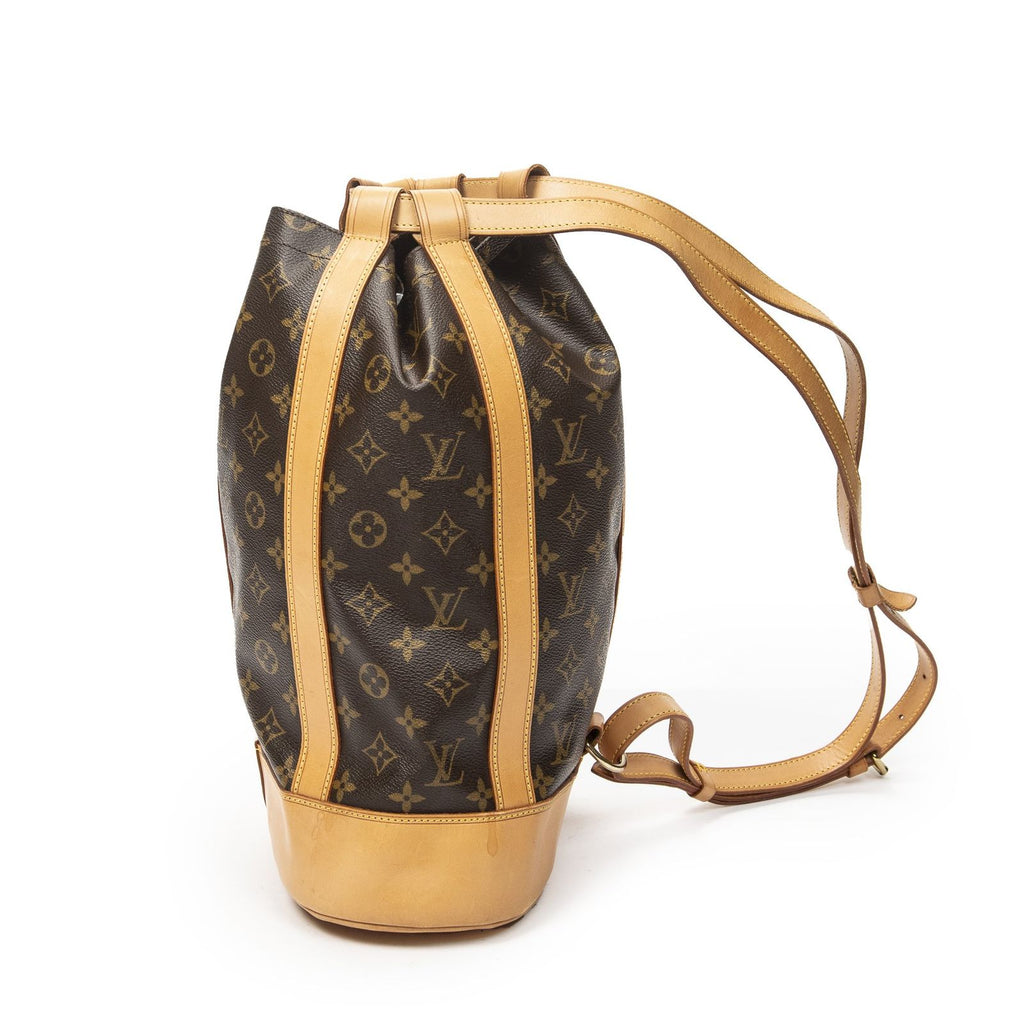 Louis Vuitton Brown Monogram Canvas Handbag — view 3