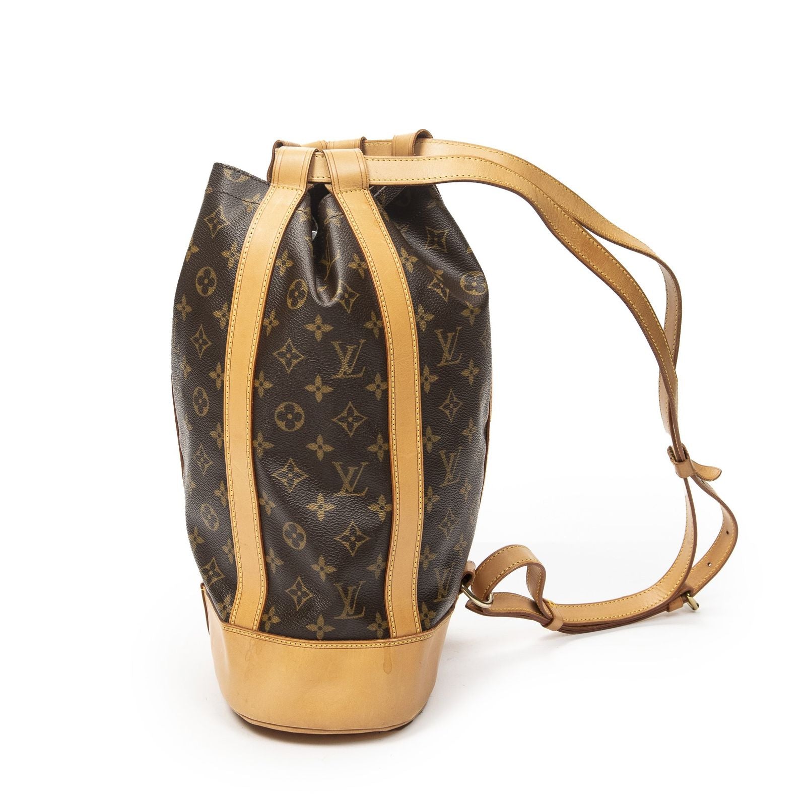 Louis Vuitton Brown Monogram Canvas Handbag — view 3
