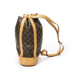 Louis Vuitton Brown Monogram Canvas Handbag — view 4
