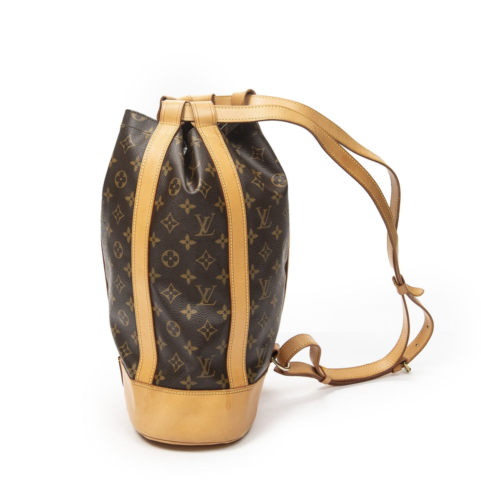 Louis Vuitton Brown Monogram Canvas Handbag — view 4