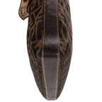 Fendi Selleria Brown Zucca Canvas Shoulder — view 8