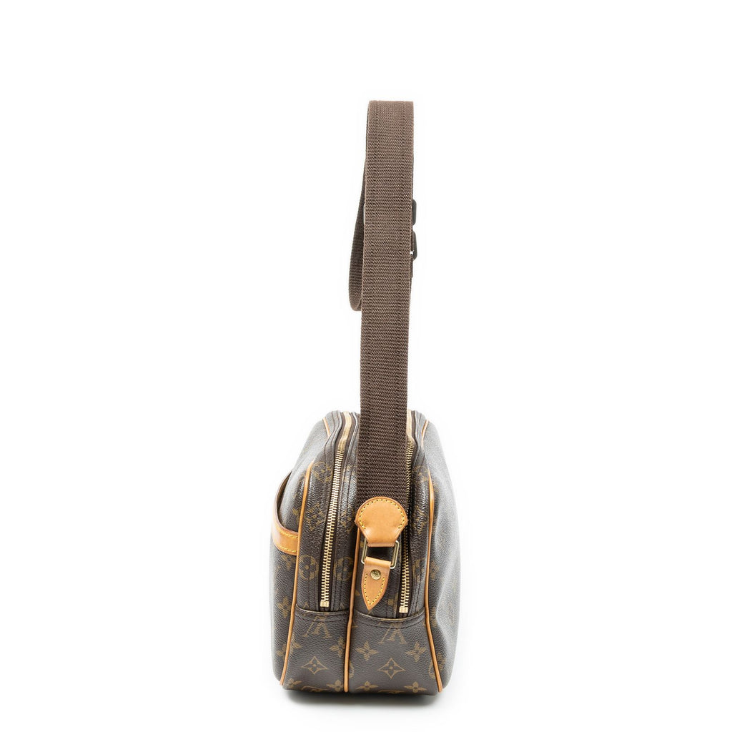 Louis Vuitton Reporter Brown Monogram Canvas Shoulder — view 3