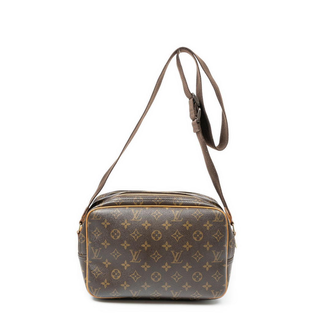 Louis Vuitton Reporter Brown Monogram Canvas Shoulder — view 5