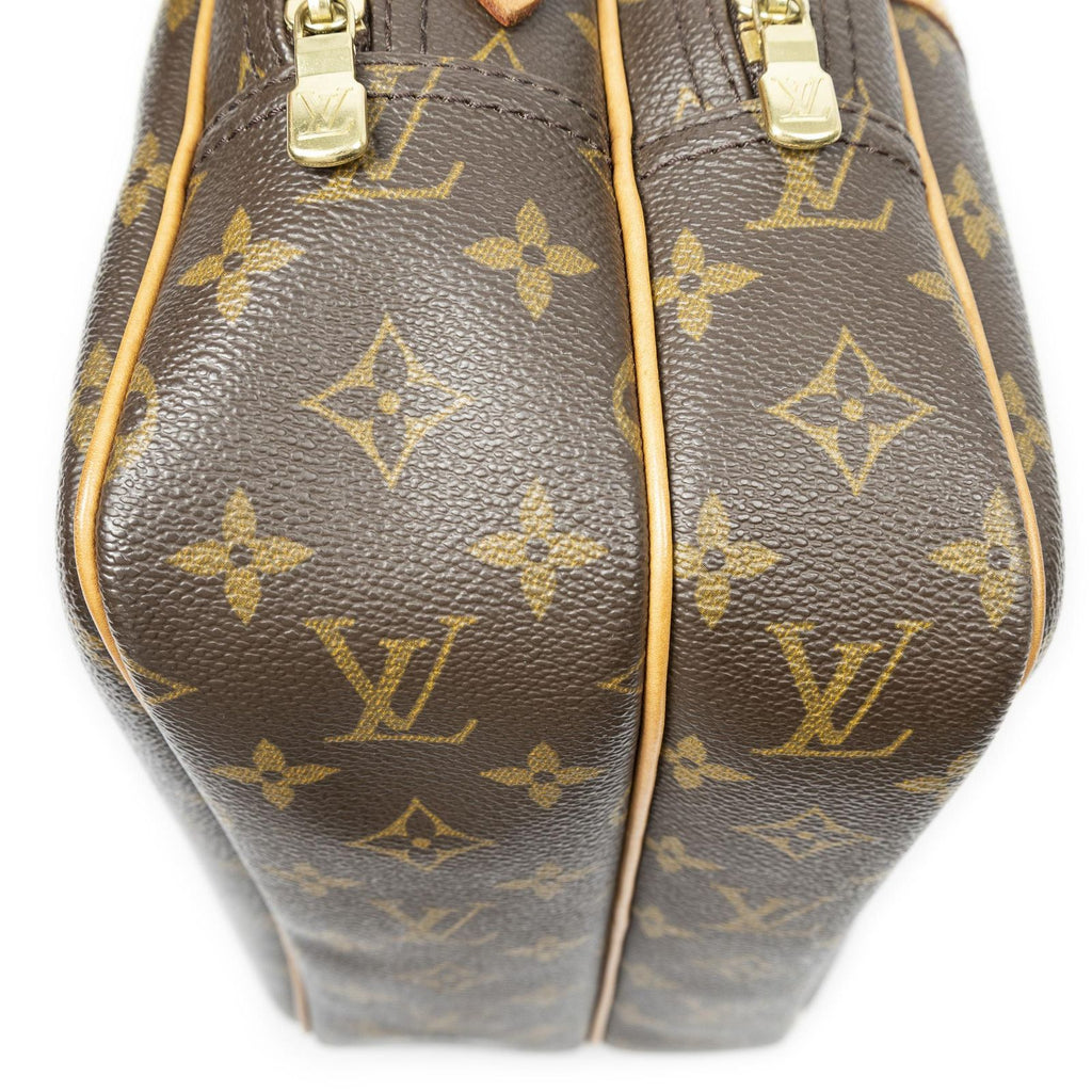 Louis Vuitton Reporter Brown Monogram Canvas Shoulder — view 7