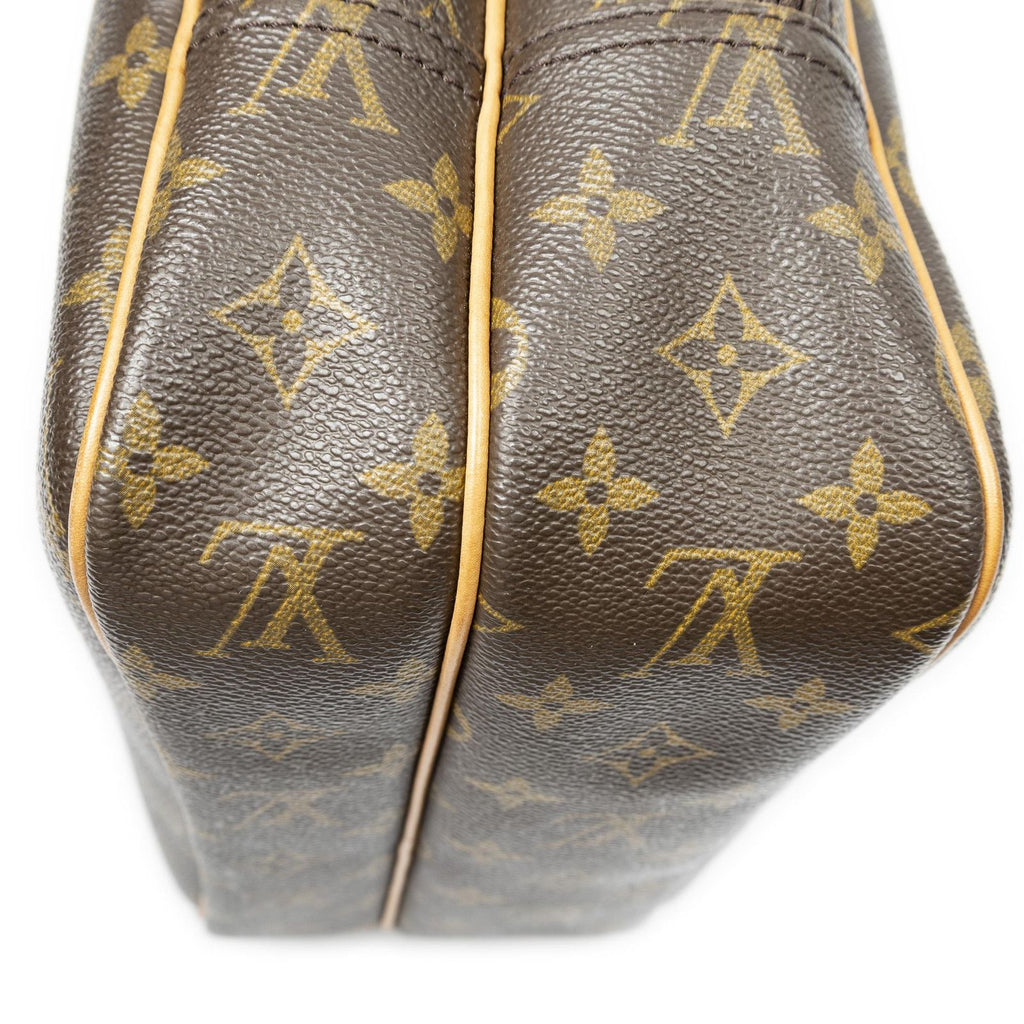 Louis Vuitton Reporter Brown Monogram Canvas Shoulder — view 8