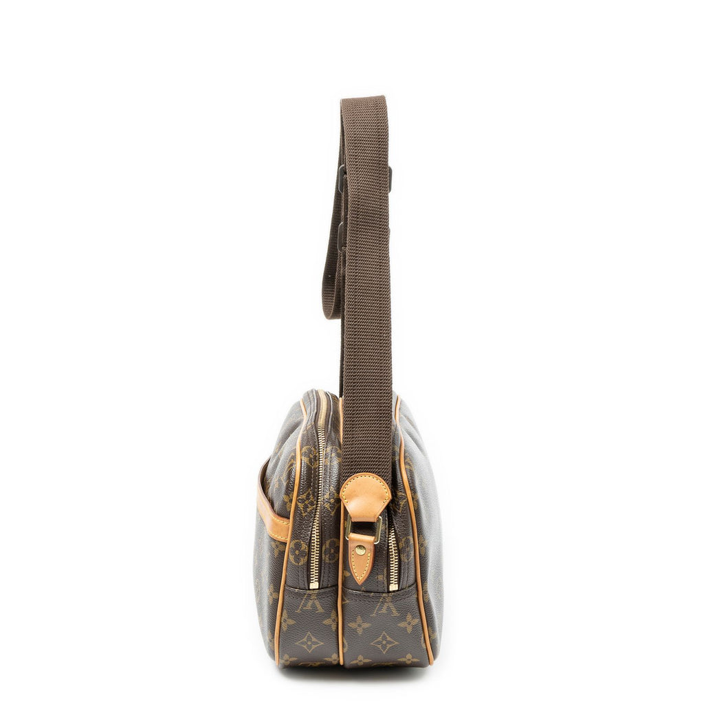 Louis Vuitton Reporter Brown Monogram Canvas Shoulder — view 3