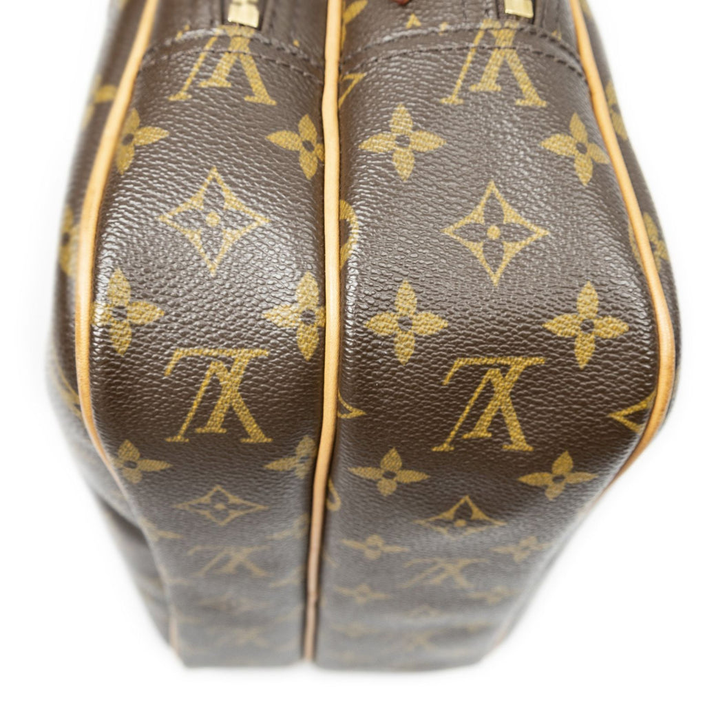 Louis Vuitton Reporter Brown Monogram Canvas Shoulder — view 7