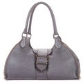 Fendi by the Way Top Handle Purple Grain Calf Leather