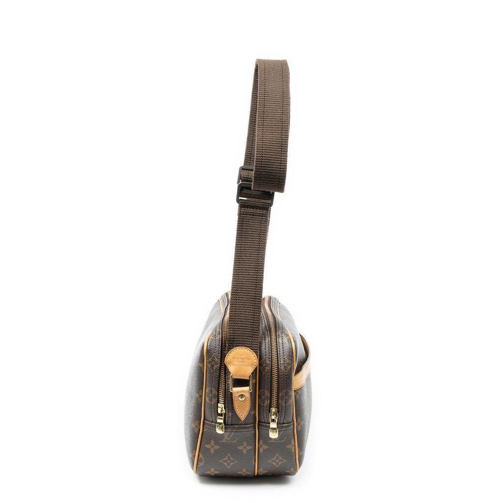 Louis Vuitton Reporter Brown Monogram Canvas Shoulder — view 4