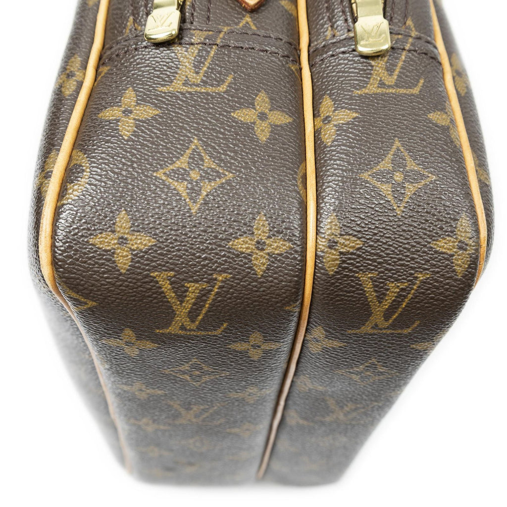 Louis Vuitton Reporter Brown Monogram Canvas Shoulder — view 7