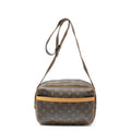 Louis Vuitton Reporter Brown Monogram Canvas Shoulder